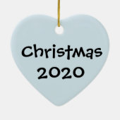 ASL American Sign Language Fingerspsed Miles Keramisch Ornament (Achterkant)