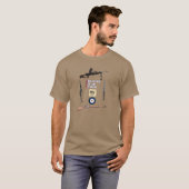 ASL British First Line Squad met Weapon Border T-shirt (Voorkant volledig)