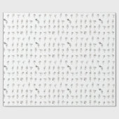 ASL Chart Wrapping Paper Cadeaupapier (Vlak)