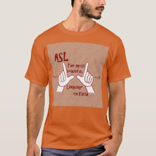 ASL De mooiste taal T-shirt