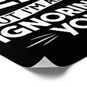 ASL Deaf Awareness Hoorverlies Dove Cultuur en S Poster (Hoek)