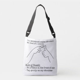ASL Design - Rule of Thumb Crossbody Tas
