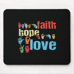 ASL Faith Hope Love American Sign Language Christi Muismat