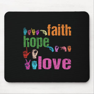 ASL Faith Hope Love American Sign Language Christi Muismat