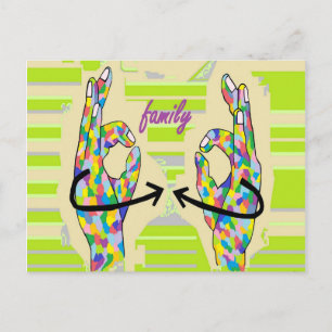 ASL FAMILY BRIEFKAART