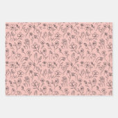 ASL Flower Hands Cadeaupapier (Voorkant)