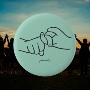 ASL Friends Button – klein teken, grote betekenis