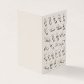 ASL Gebarentaal Inleiding Visitekaartjes (Buitenkant)