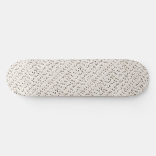 ASL Gebarentaal Kerstcadeau Skateboard (Horizontaal)