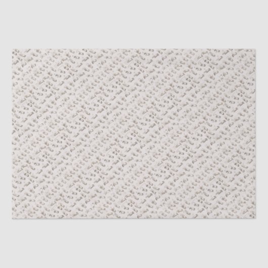 ASL Gebarentaal Kerstcadeau Tissuepapier (Voorkant)