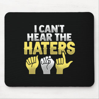 ASL Handgebaar Doof Gehoorverlies Bewustzijn Muismat