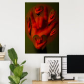 ASL Hands of Love Poster (Thuiskantoor)