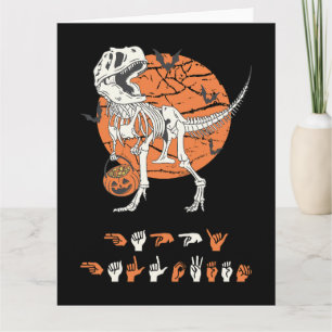ASL Happy Halloween III - Schattige Spooky Seizoen Kaart