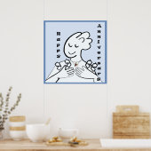 ASL Happy Jubileum Poster (Keuken)