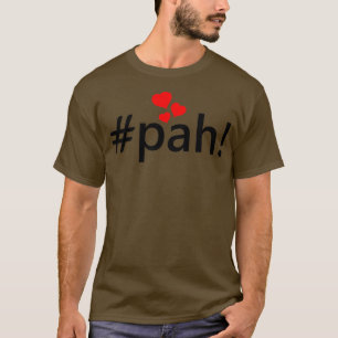 ASL Hashtag Pah Hearts American Sign Language Desi T-shirt