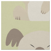 ASL I hou van Koala Patterned Fabric Stof (Close Up)