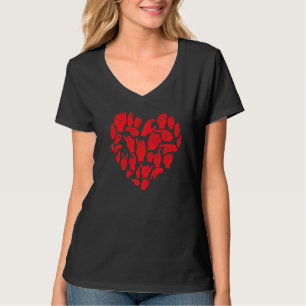 Asl I Love You Love Hand Gestures American Sign L T-shirt
