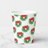 ASL Ik hou van je grote papierbekergrootte: 8 oz Papieren Bekers (Achterkant)