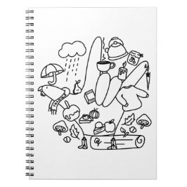 ASL ILY Thanks – Autumn Vibes  Notitieboek