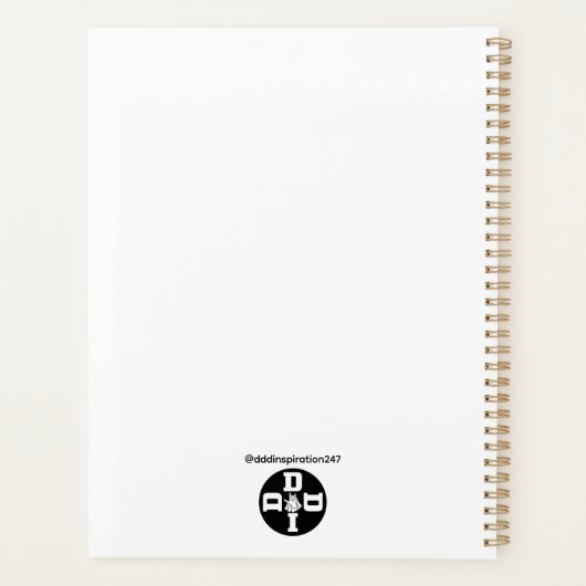 ASL ILY Thanks – Autumn Vibes Planner (Achterkant)