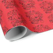 ASL ILY – Winter Vibes  Cadeaupapier (Rol Hoek)