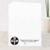 ASL ILY – Winter Vibes  Kaart (Achterkant)