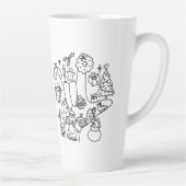 ASL ILY – Winter Vibes  Latte Mok (Rechts)