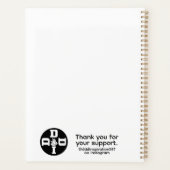 ASL ILY – Winter Vibes  Planner (Achterkant)