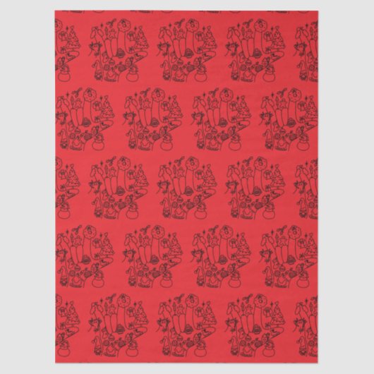 ASL ILY – Winter Vibes  Tissuepapier (Voorkant)