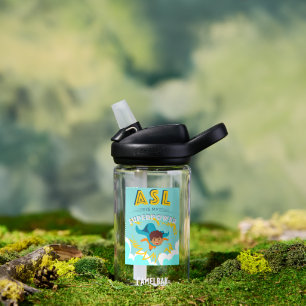 ASL is mijn Superpower Waterfles
