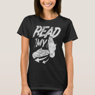 ASL Lees mijn hand dove Amerikaanse gebarentaal Di T-shirt