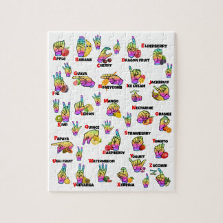 ASL Leren – Alfabet & Nummers Legpuzzel