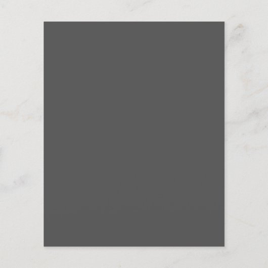 ASL, Love Gesture, Sign Language CourAdvert Flyer (Achterkant)