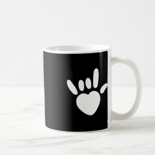 ASL Love Sign American Sign Language Deaf Awarenes Koffiemok