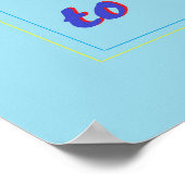 ASL opent de wereld Poster (Hoek)