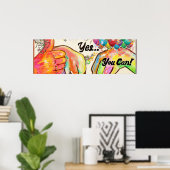 ASL Oui, Vous Pouvez POSTER (Bureau à domicile)