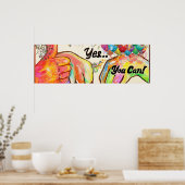 ASL Oui, Vous Pouvez POSTER (Cuisine)