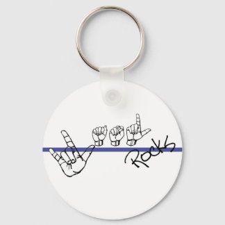 ASL Rocks Sleutelhanger