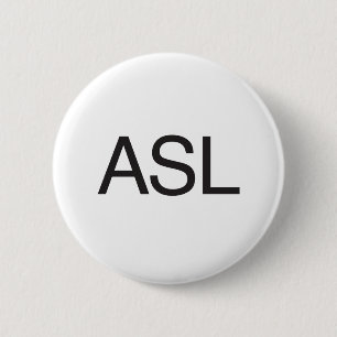 Asl Ronde Button 5,7 Cm