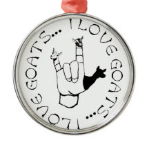 ASL SIGN IK HOOR VAN GOATS.