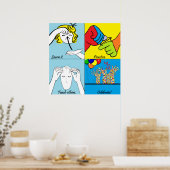 ASL Stappen aan Succes Poster (Keuken)