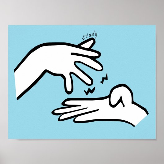 ASL-studie Poster (Voorkant)