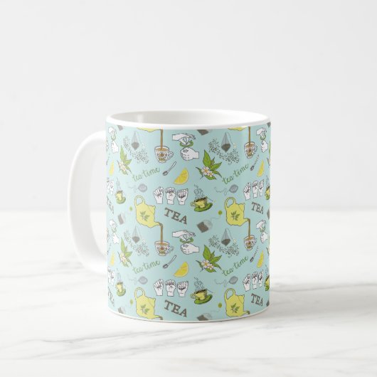 ASL Tea Mug (Devant gauche)