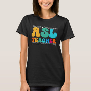 ASL Teacher Appreciation Week Terug naar school T-shirt