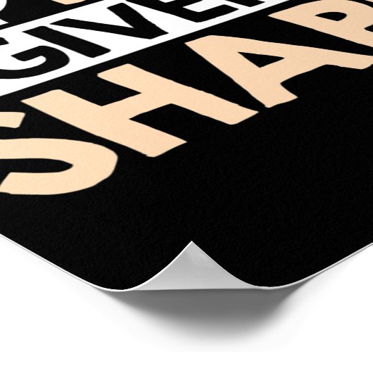 ASL Words gegeven vorm American Sign Language Poster (Hoek)