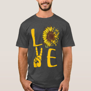 ASL Zonnebloem T - shirts voor vrouwen houden van