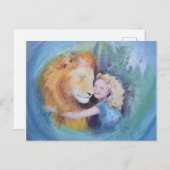 Aslan is liefde briefkaart (Voorkant / Achterkant)
