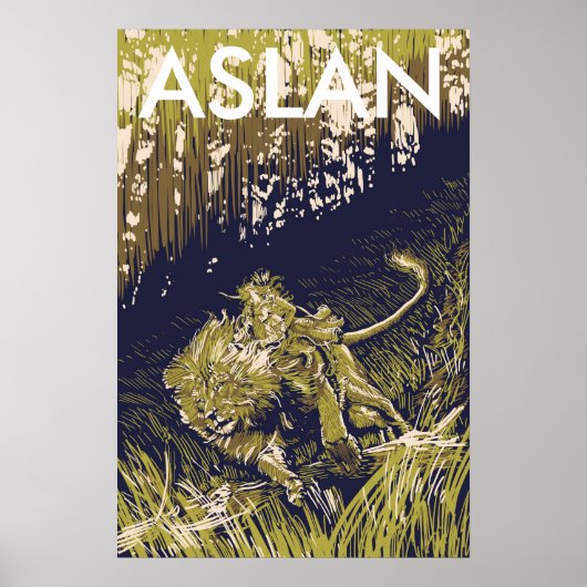 ASLAN-Poster Poster (Voorkant)