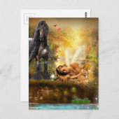 Aslapen om te dromen briefkaart (Voorkant / Achterkant)