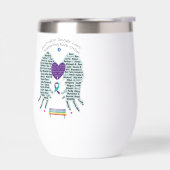 ASLSEO - Bouteille d'eau 2 conceptions Or et Bleu (Gauche)